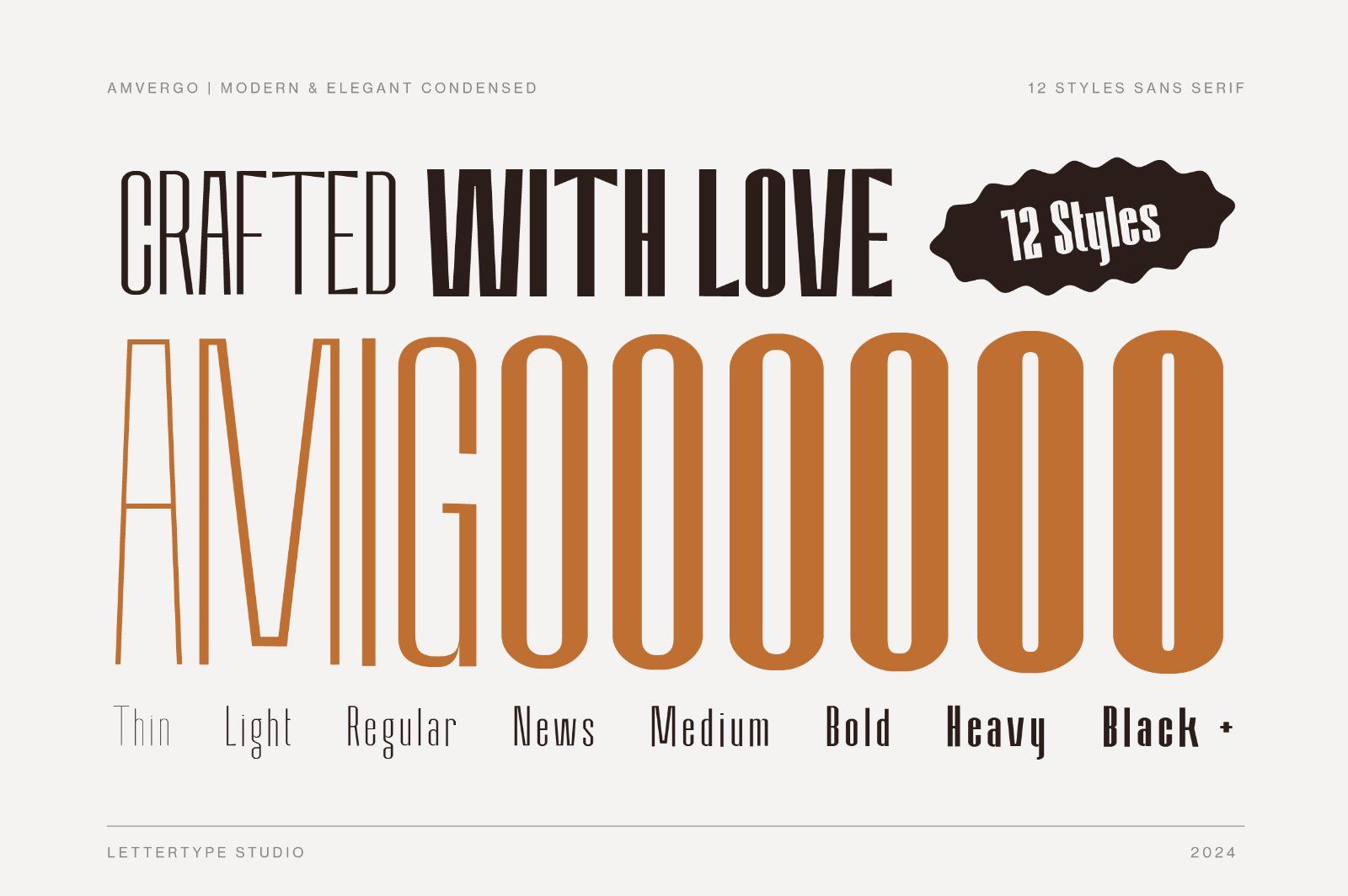 Amvergo Modern & Elegant Sans Serif Family — image 4