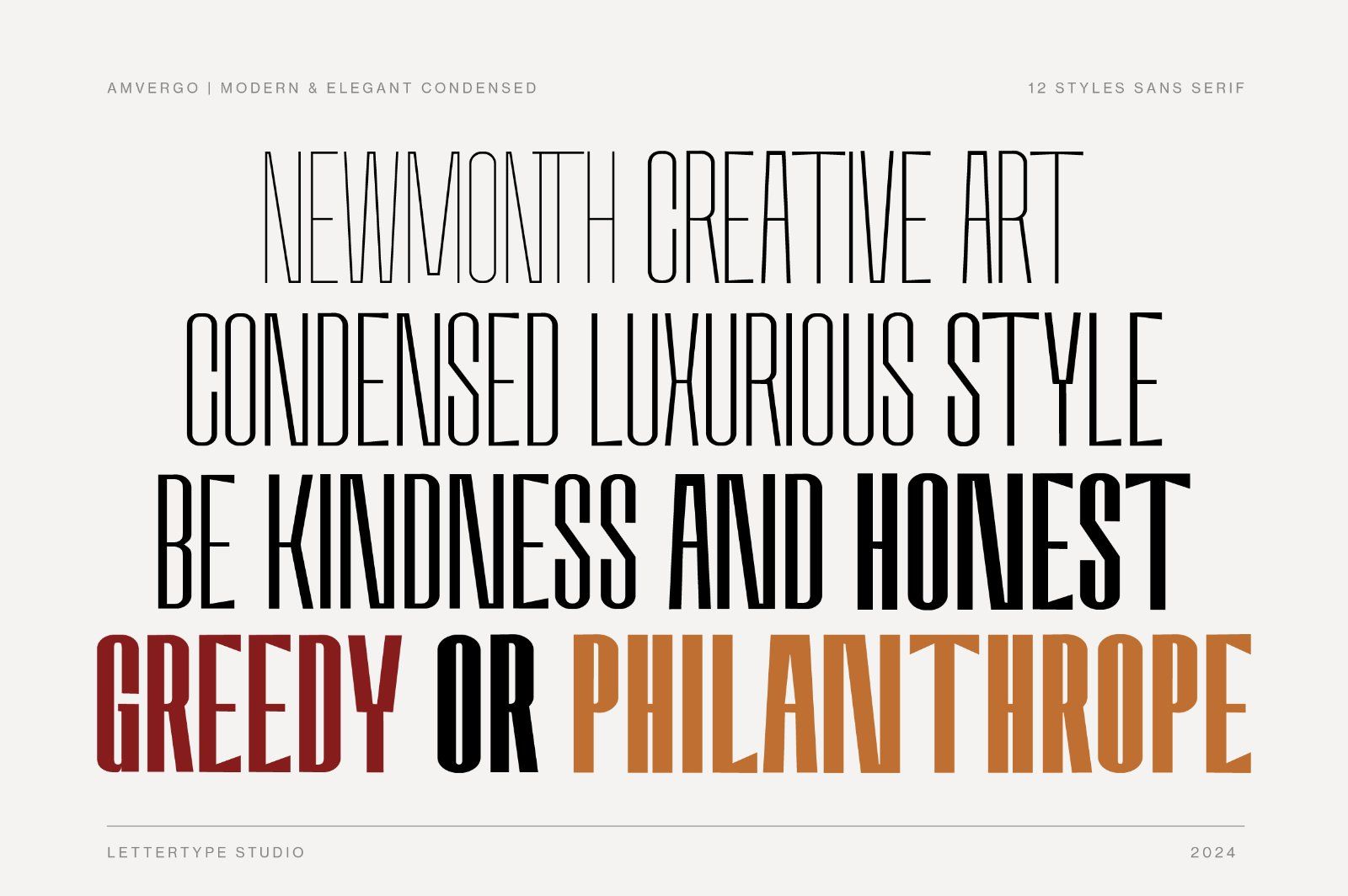 Amvergo Modern & Elegant Sans Serif Family — image 7
