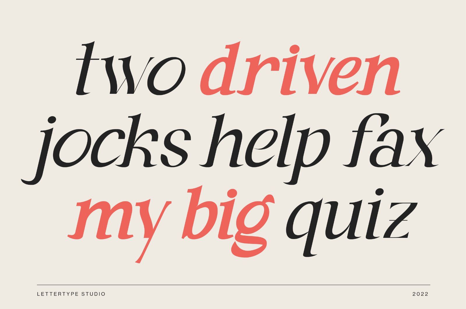 Andaman an Experimental Serif Font — image 5