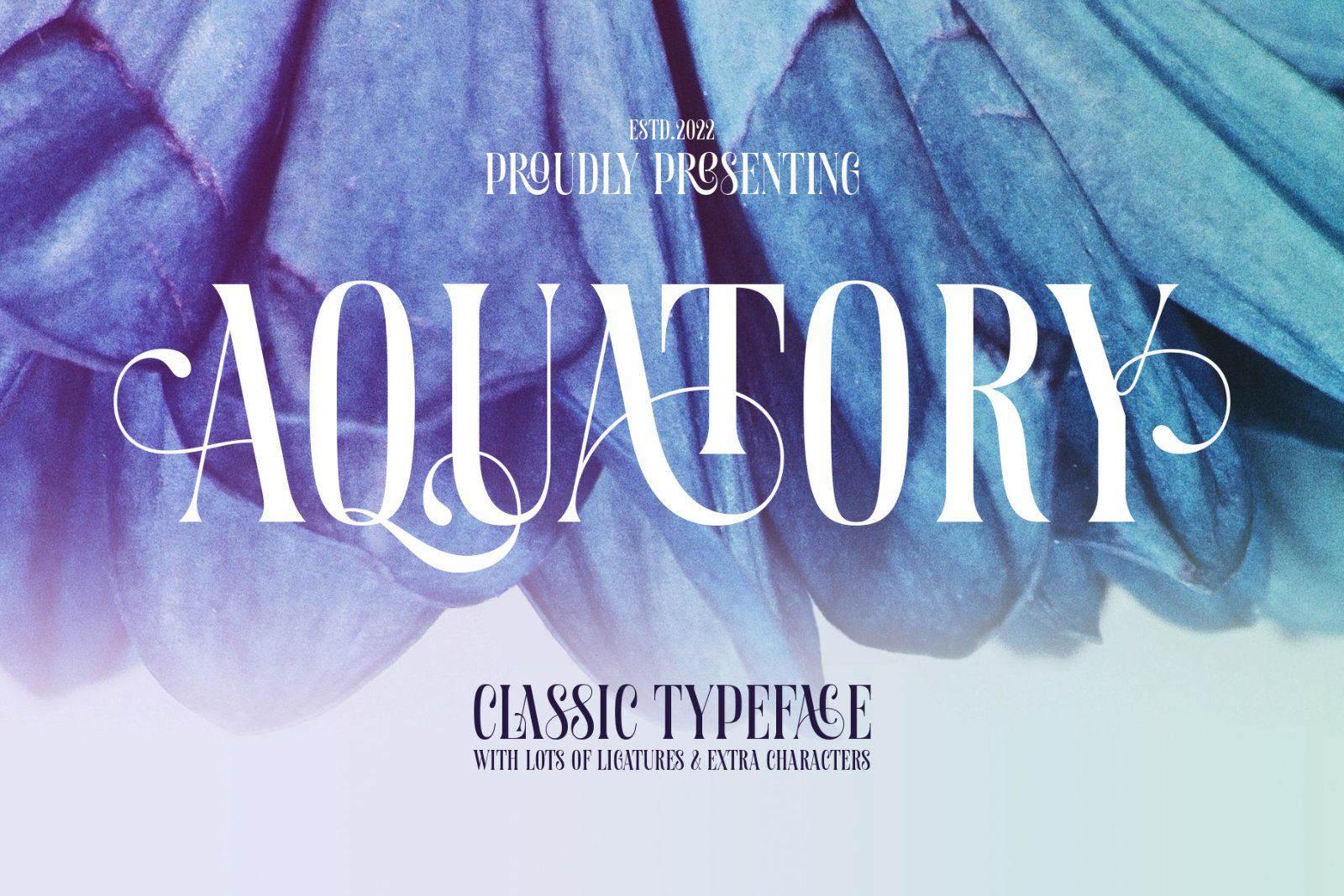 Aquatory - Classic Font — image 1