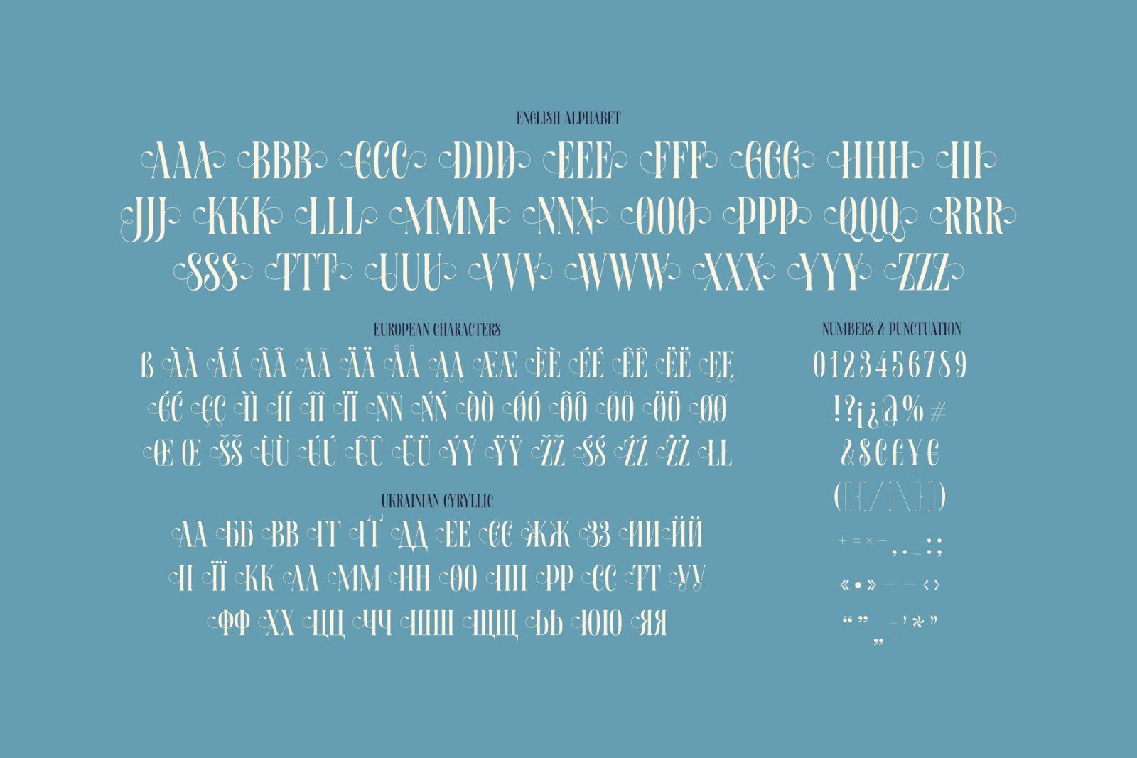 Aquatory - Classic Font — image 9