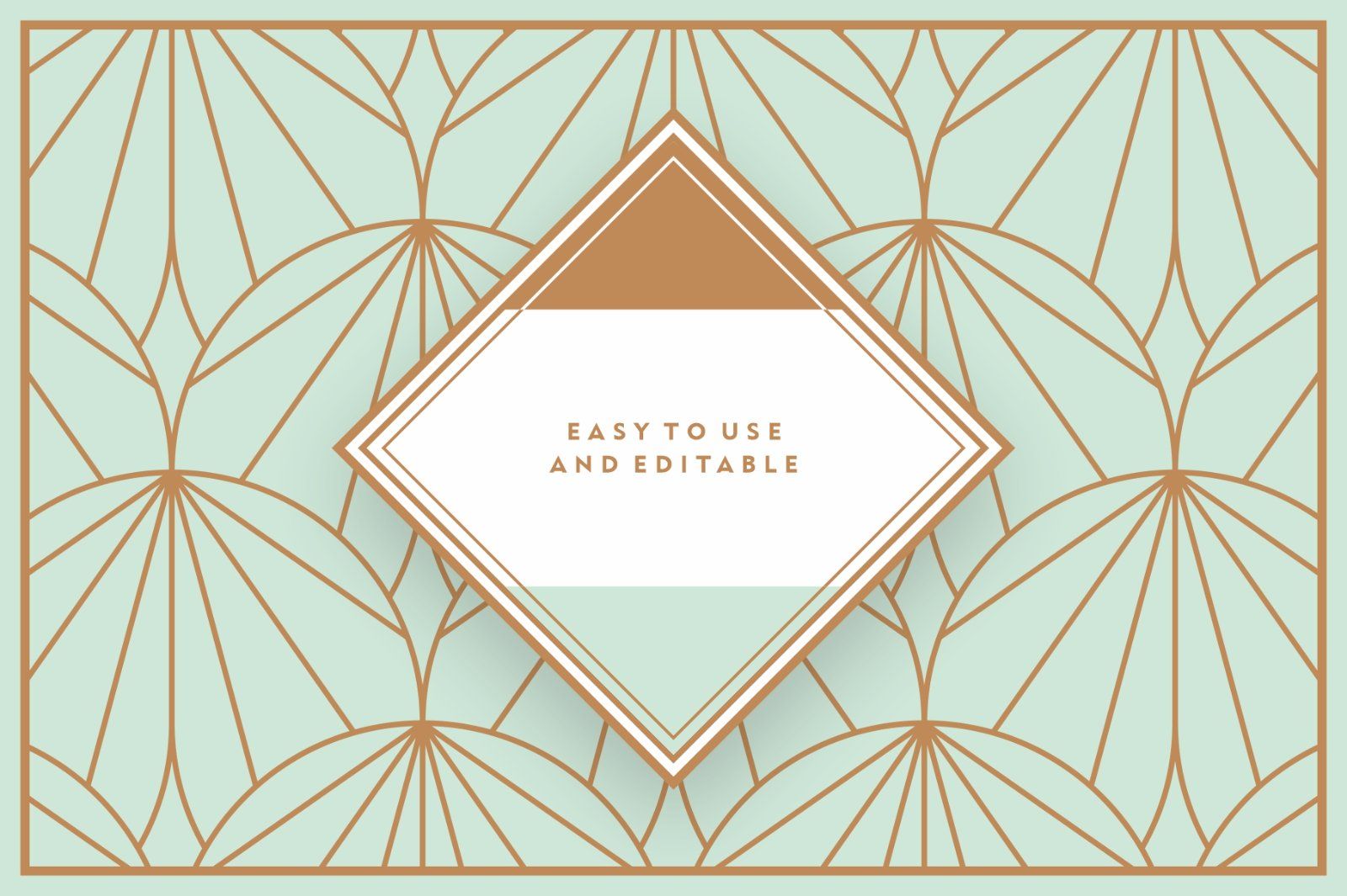 Fish Scale Art Deco Patterns — image 3