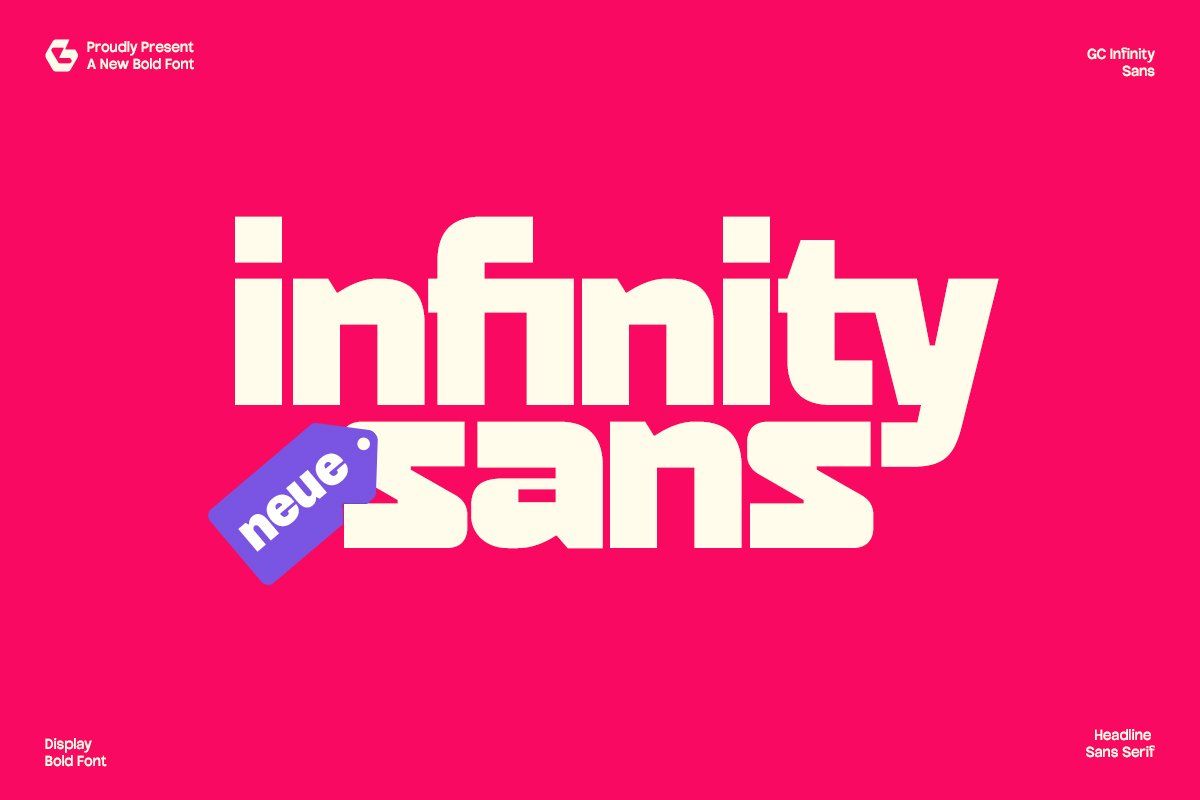 GC Infinity - Display Bold Sans — image 1