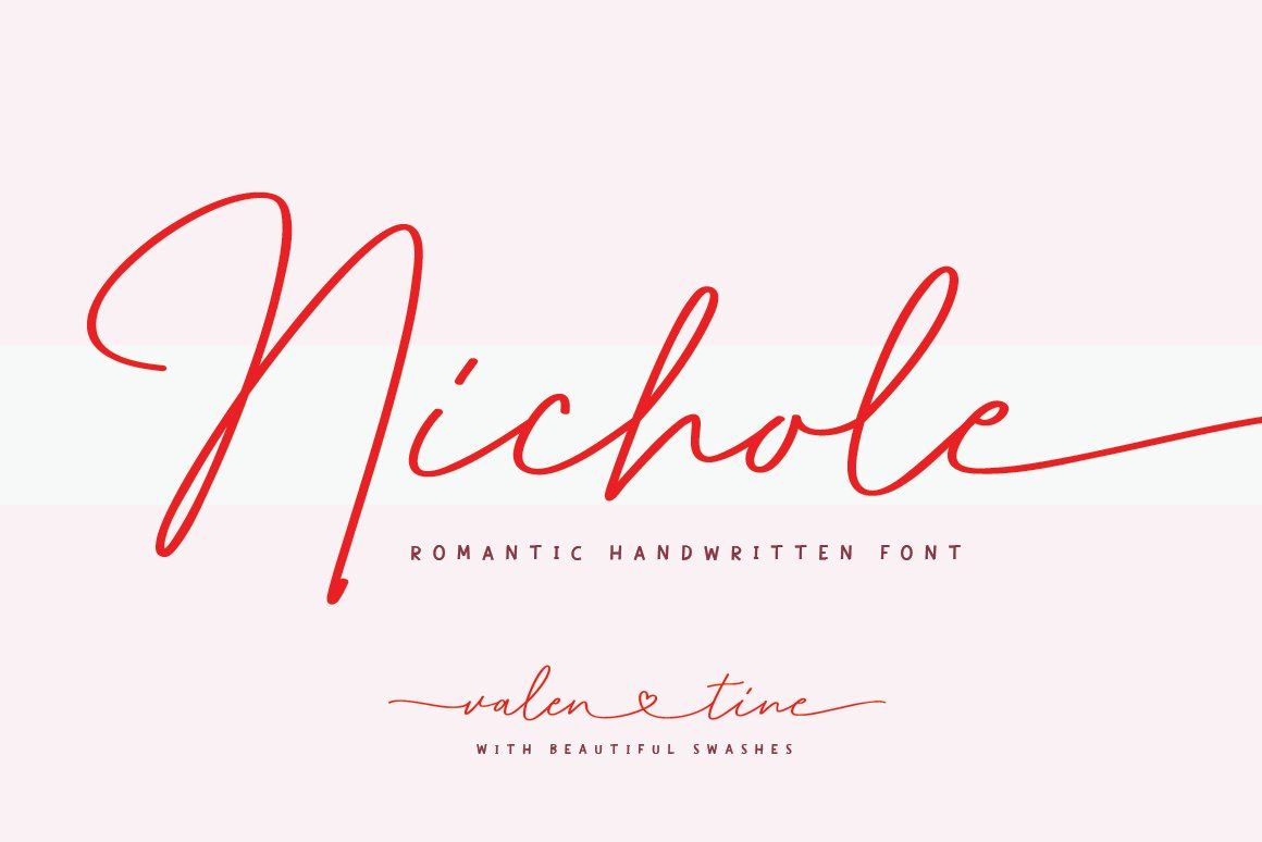 Nichole – Romantic Handwritten Script
