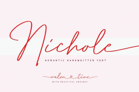 Nichole – Romantic Handwritten Script