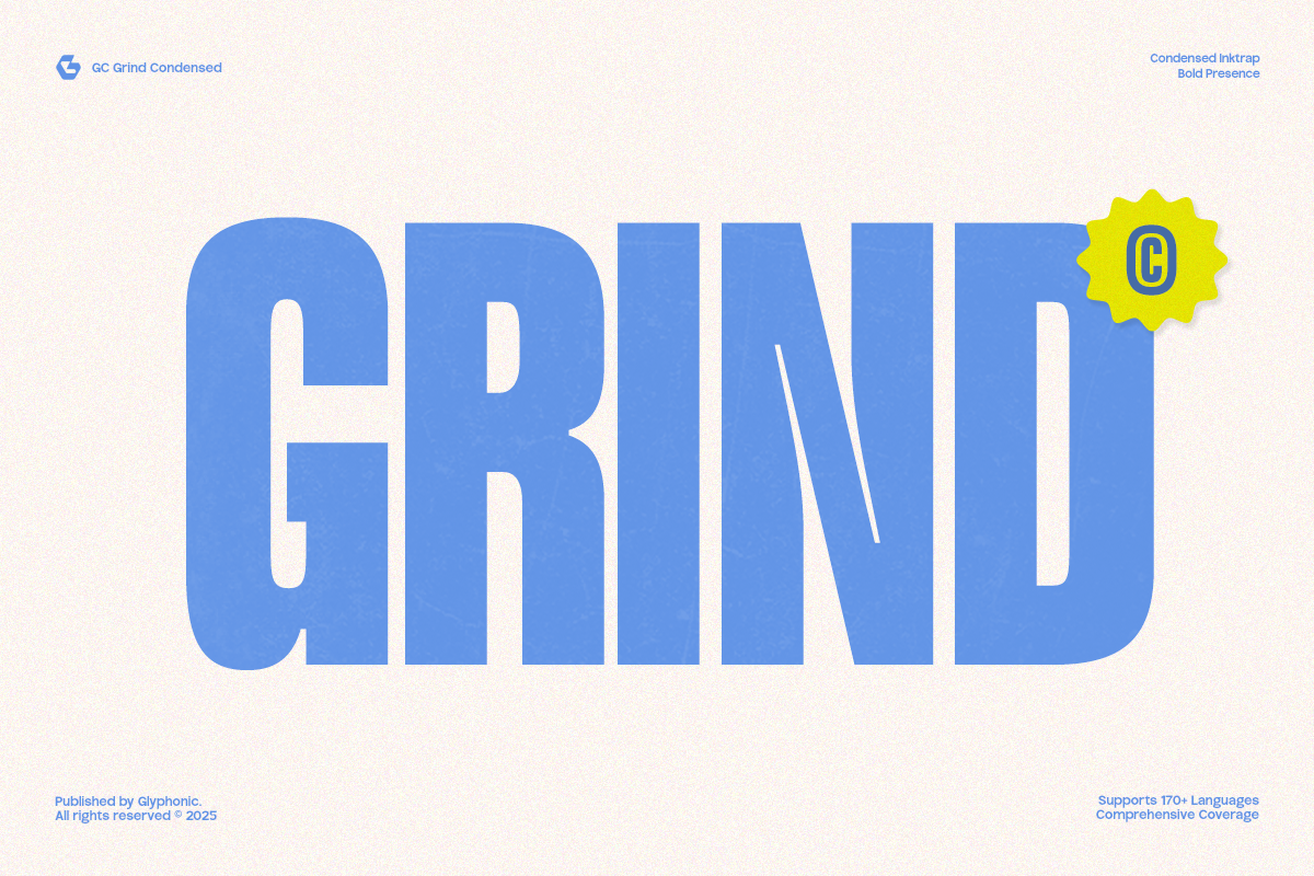 GC Grind - Bold Condensed Fonts — image 1