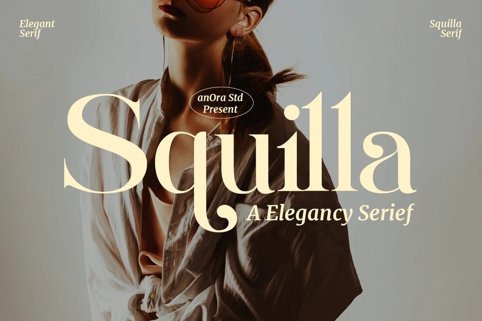 Squilla | Elegance Serif Font