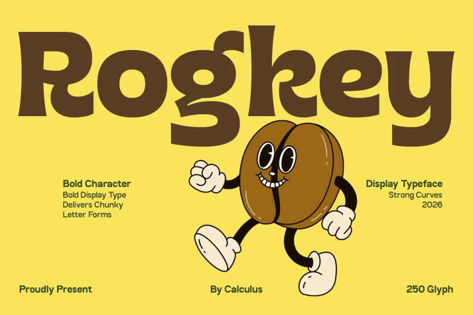 CC Rogkey – Chunky Display Sans