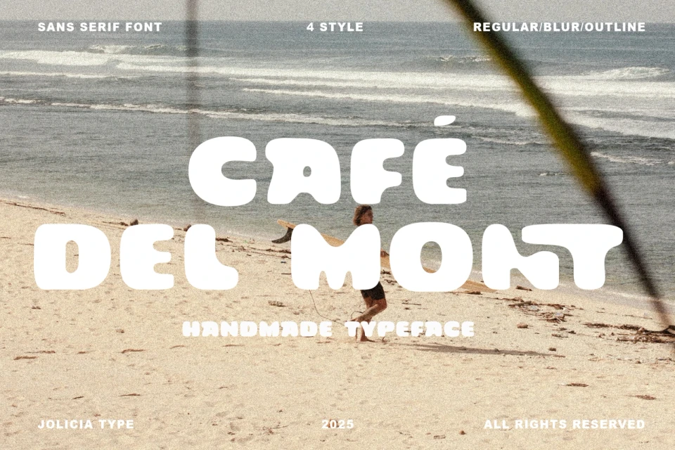 Cafe Del Mont | Handwritten Sans