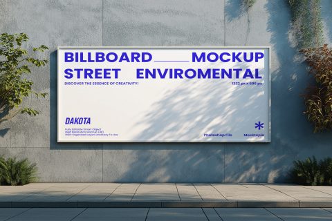 Street Environmental Poster Mockups