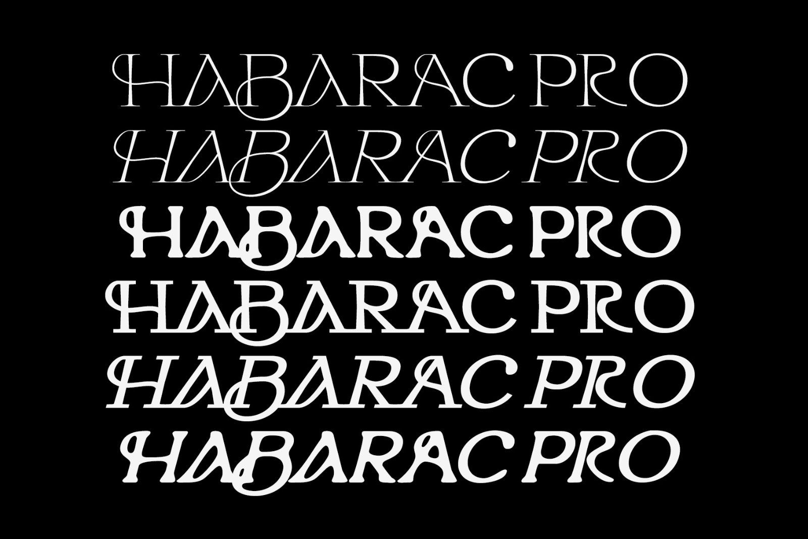 Habarac | Modern Elegant Serif Font