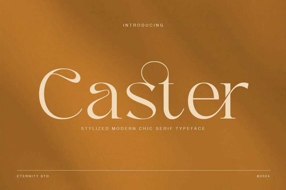 ET Caster - Modern Chic Serif