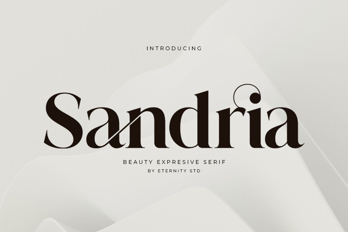 ET Sandria - Beauty Serif — image 1