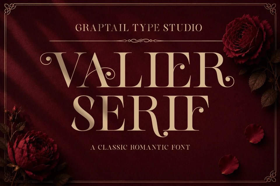 Gts Valier - Romantic Font