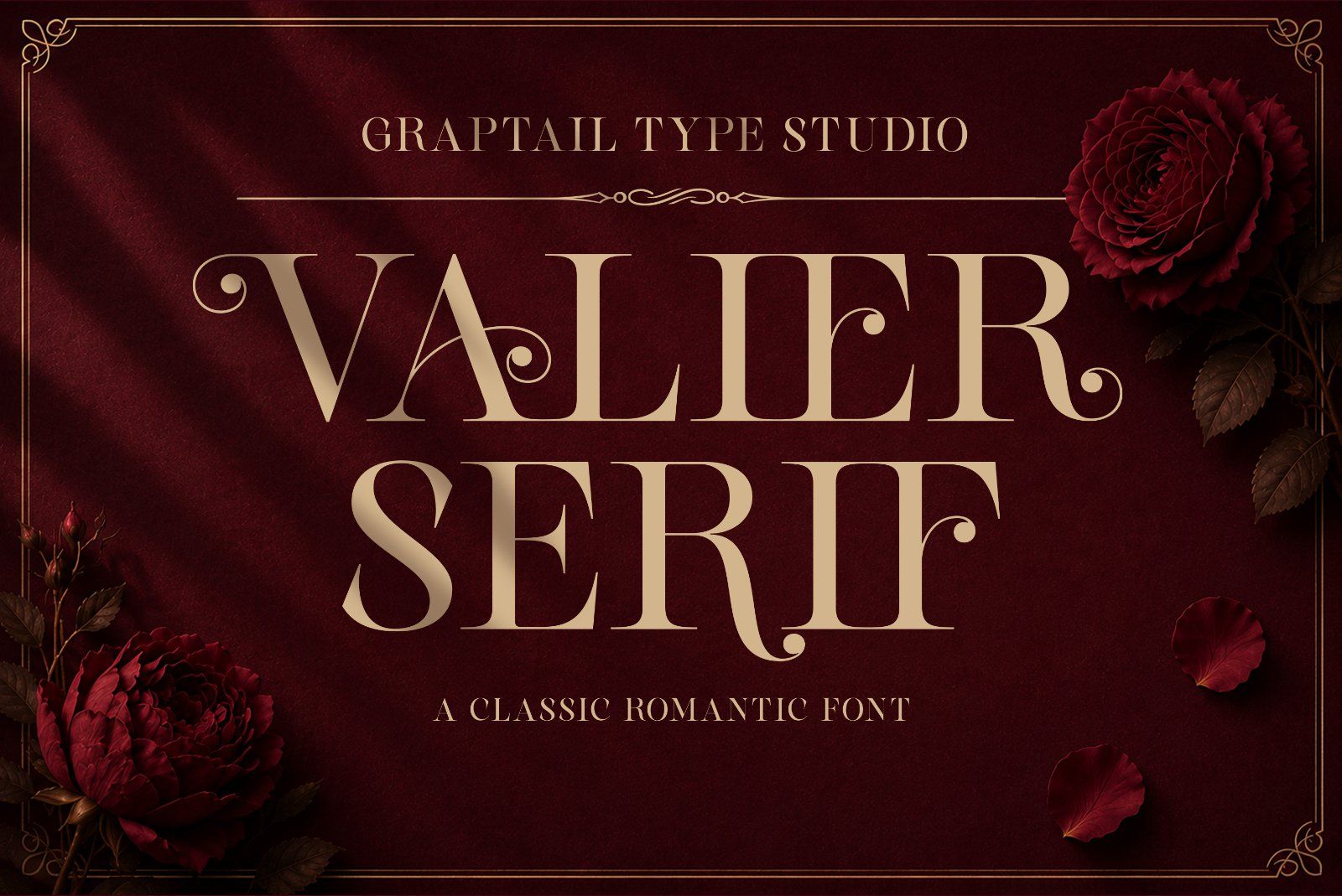 Gts Valier - Romantic Font — image 1