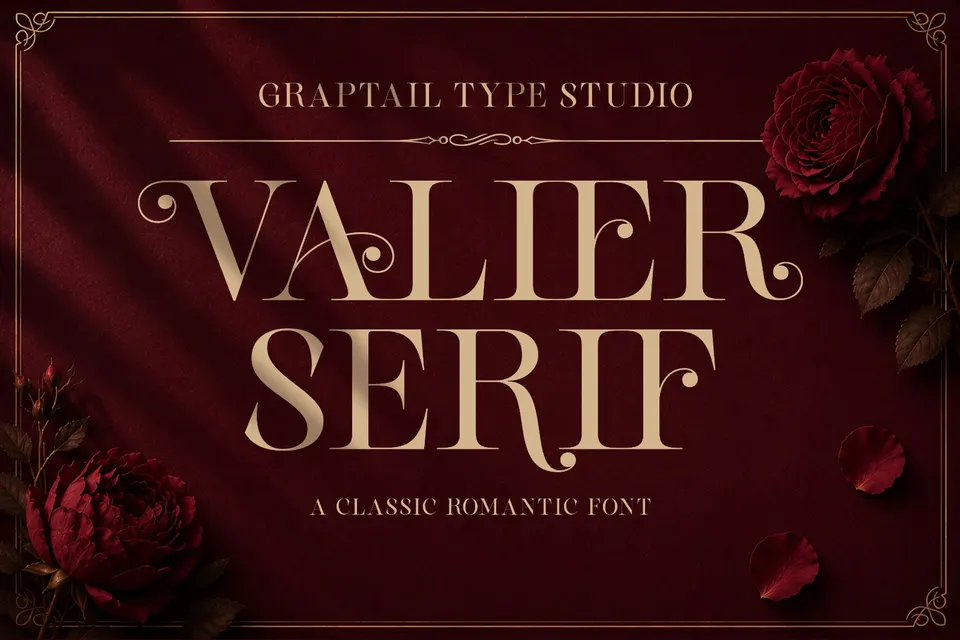 Gts Valier - Romantic Font