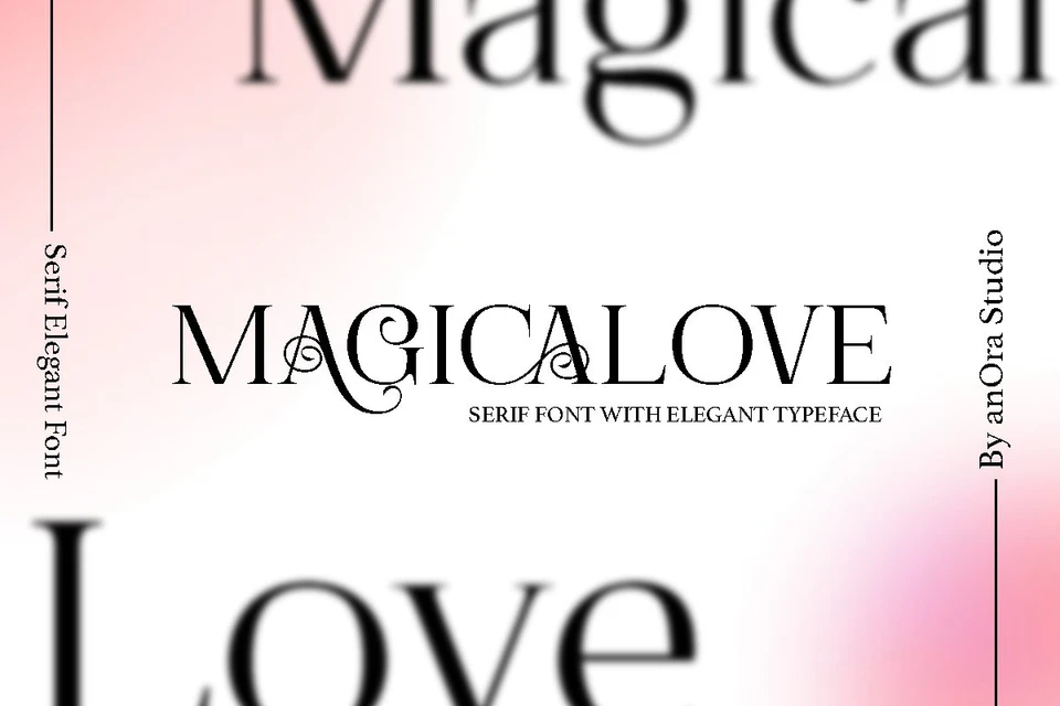 Magicalove | Romantic Serif Font