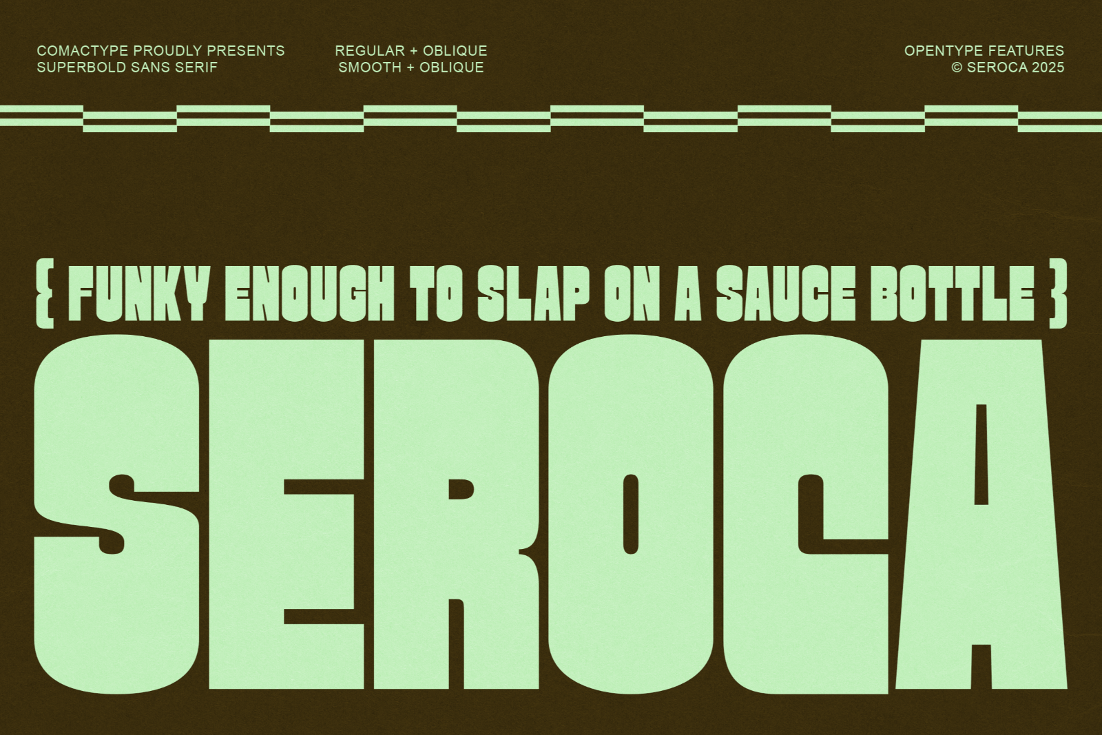 Seroca - A Funky Sans Serif — image 1