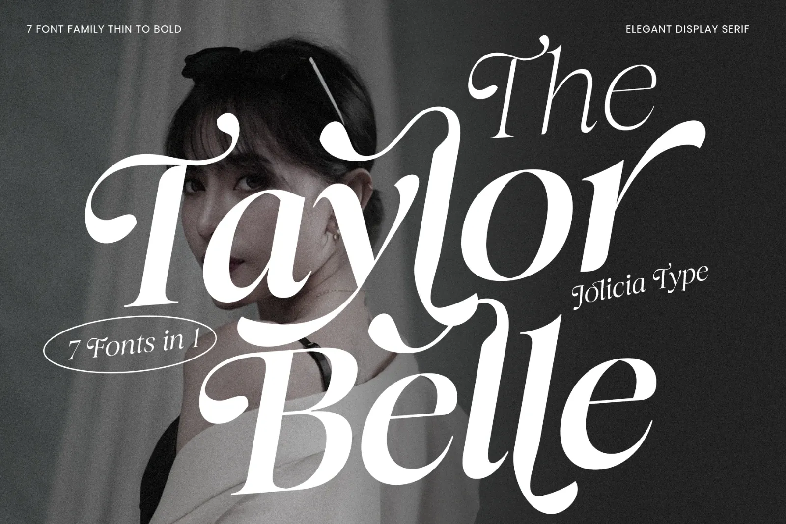 The Taylor Belle | Elegant Feminine Serif Display — image 1