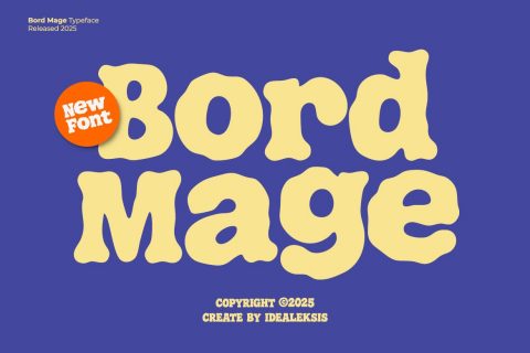 Bord Mage - Display Font