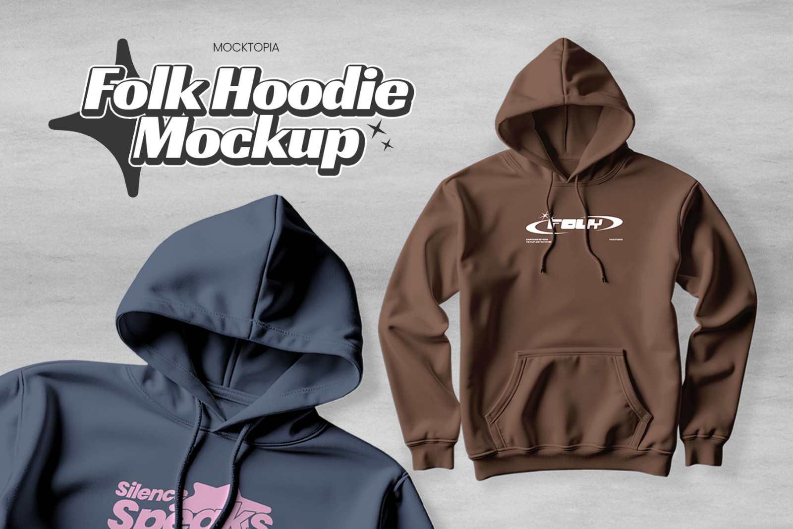 Folk Hoodie Mockup Bundle