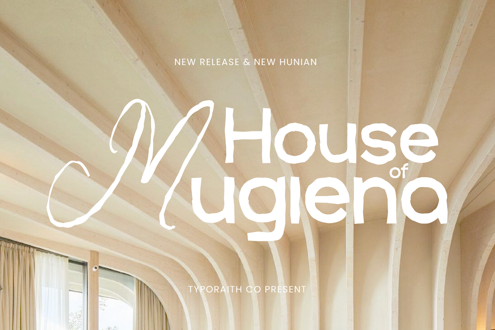 Inkvera | Modern Textured font duo