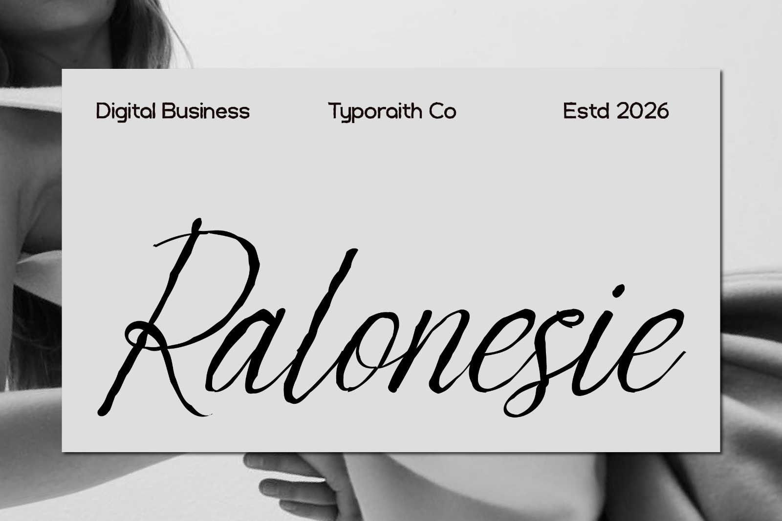 Inkvera | Modern Textured font duo