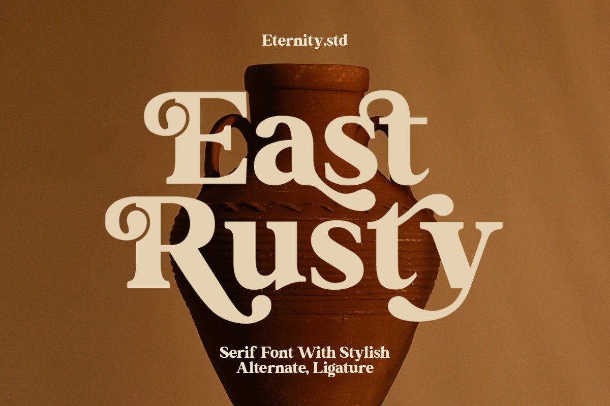 ET East Rusty - Retro Serif — image 1