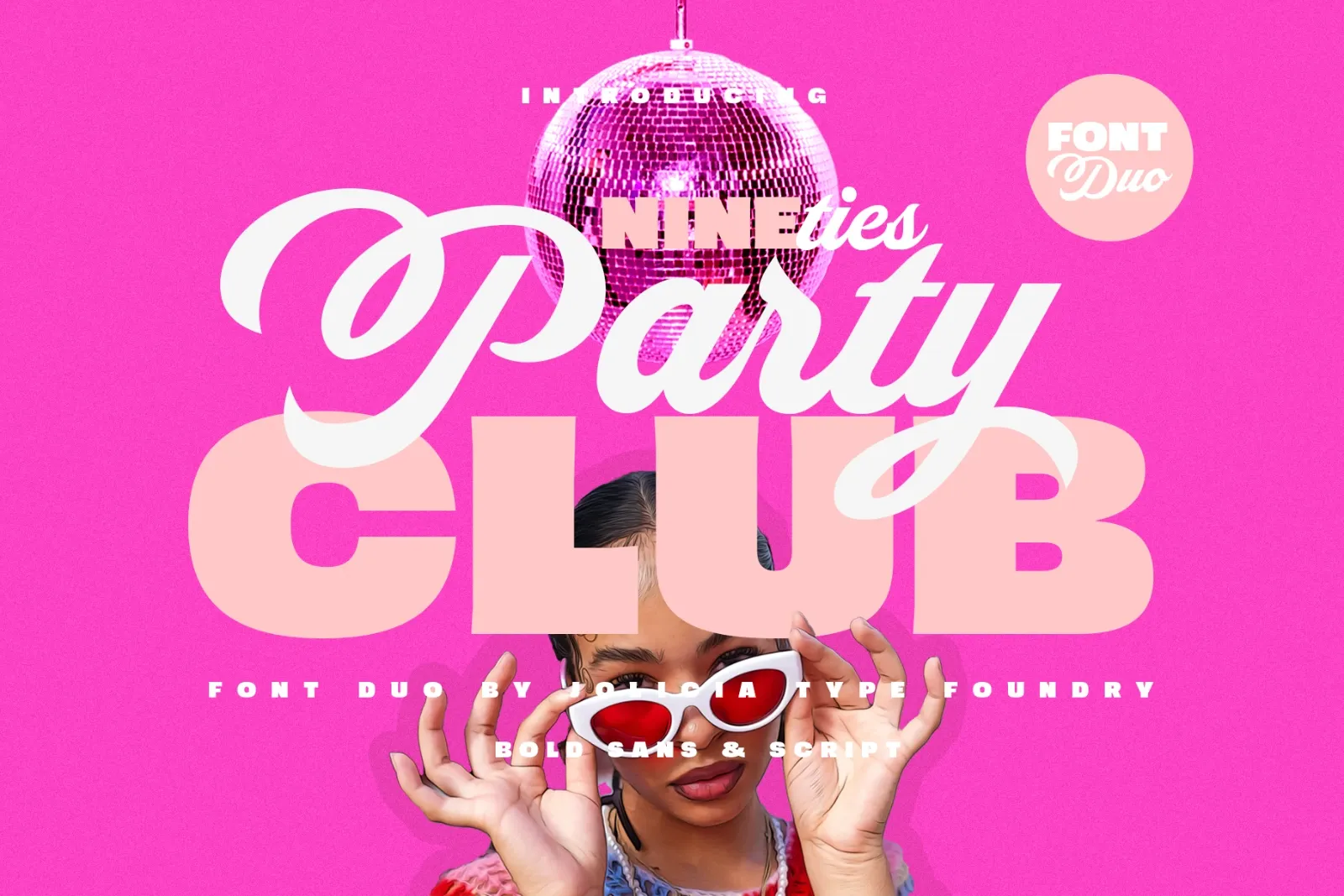 Nineties Party Club | Retro Font Duo — image 1