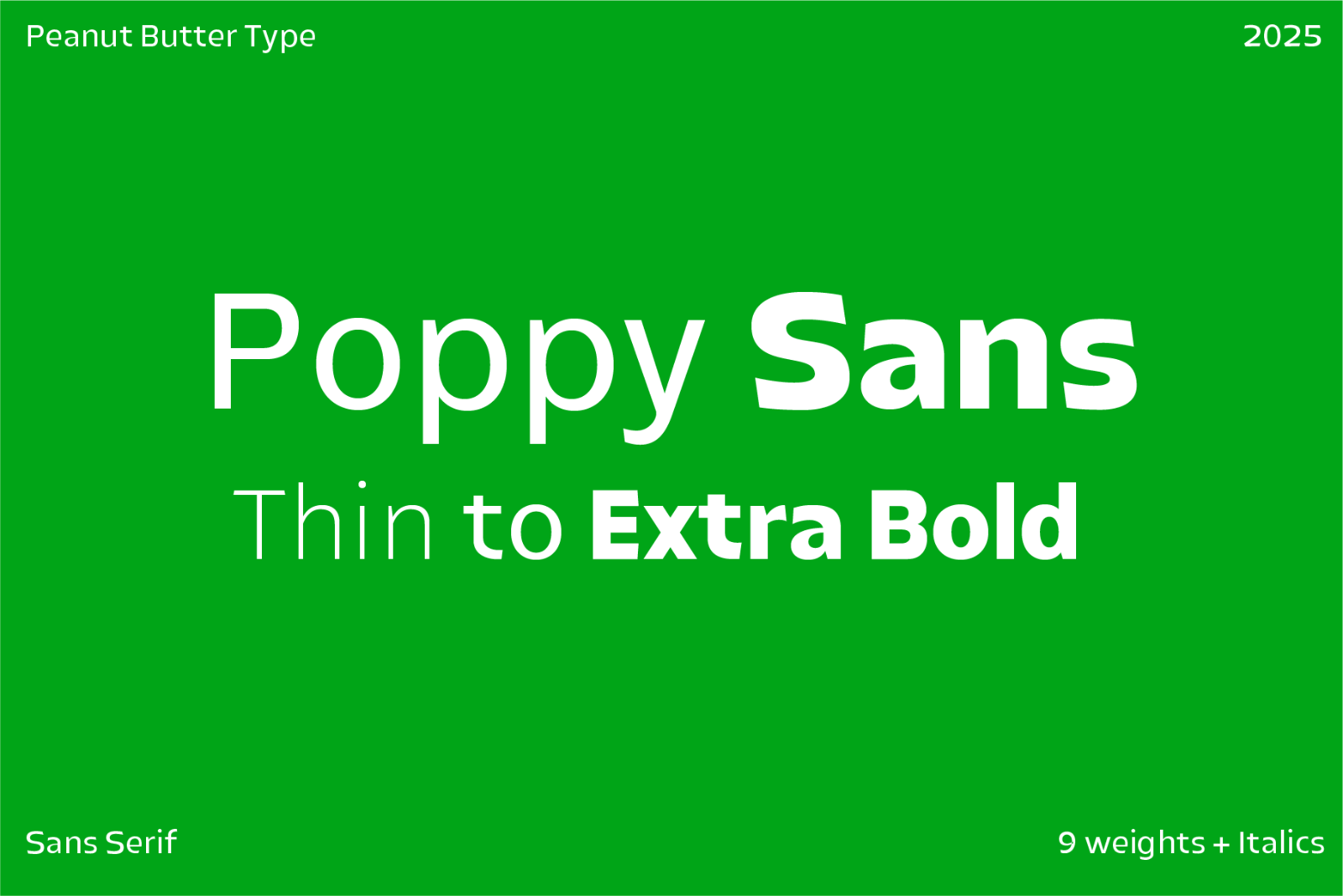 Poppy Sans
