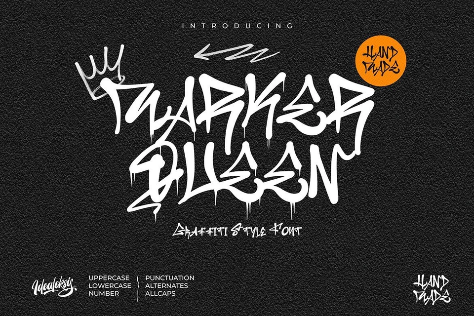 Marker Queen - Graffiti Font