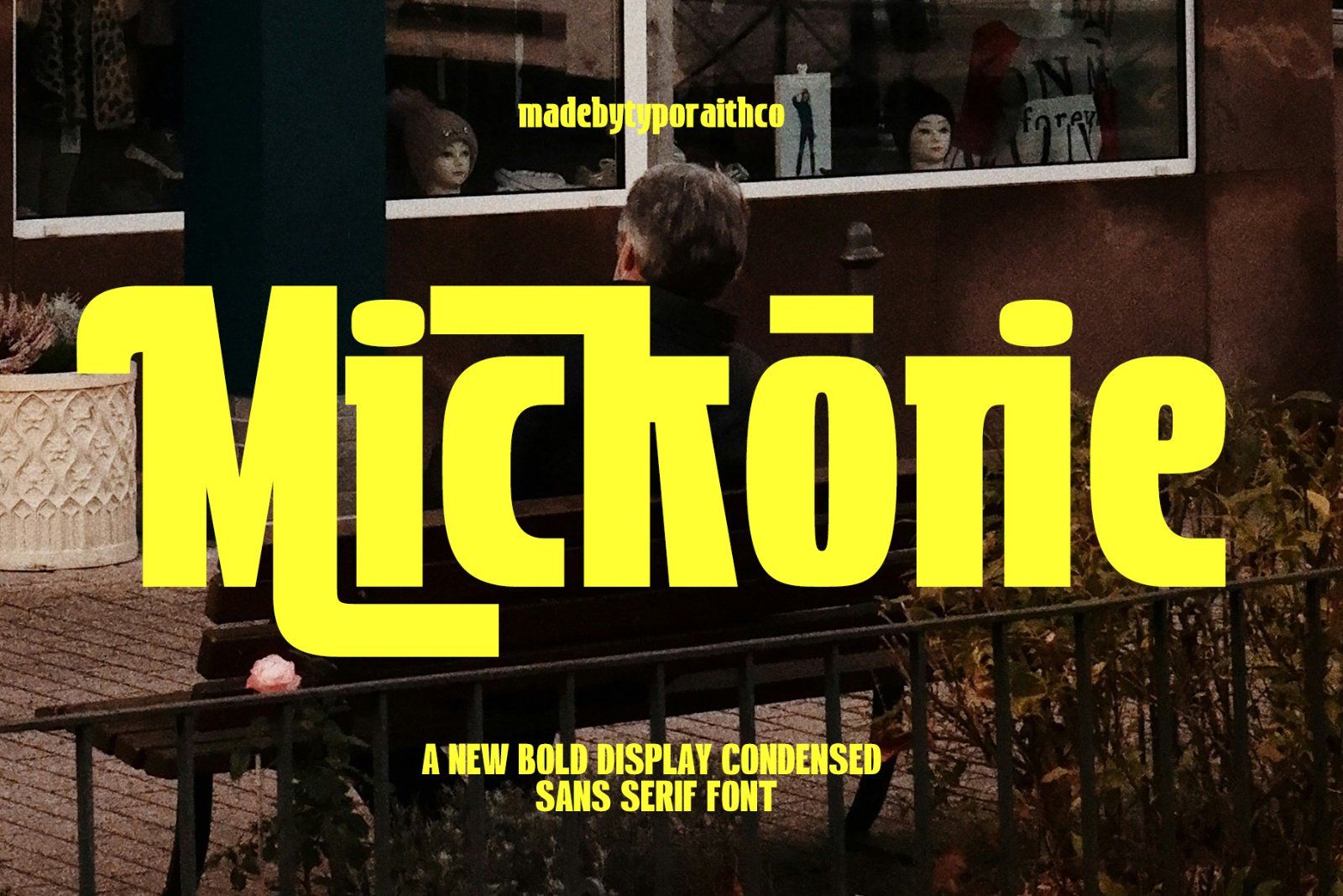 Mickorie | Bold Display Condensed — image 1