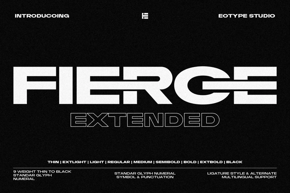 Fierce Family Font
