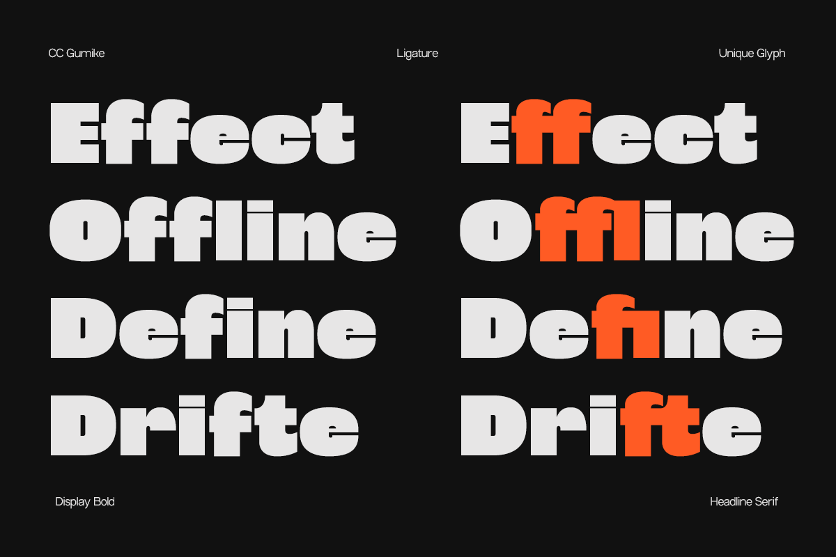 CC Gumike — Bold Display Sans — image 10
