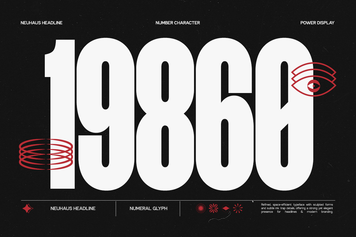 CC Neuhaus Headline — Modern Bold Condensed — image 10