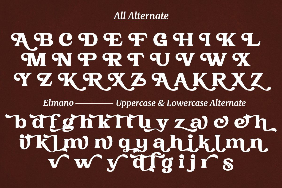 Elmona | Retro Serif Font — image 10