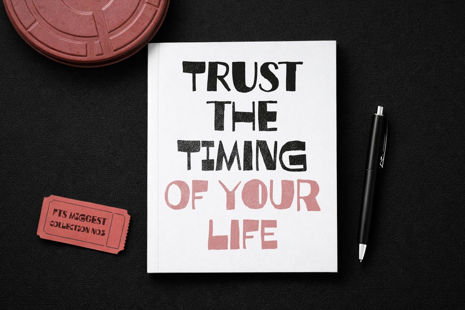 FTS Miggest - Raw Cut Display Typeface — image 10