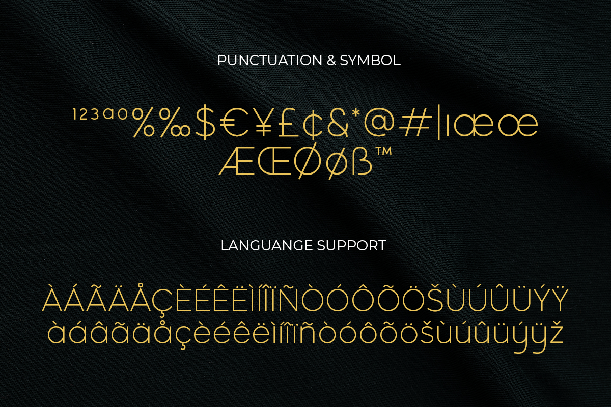 GLAMOUR - Luxury Sans Serif Font — image 10