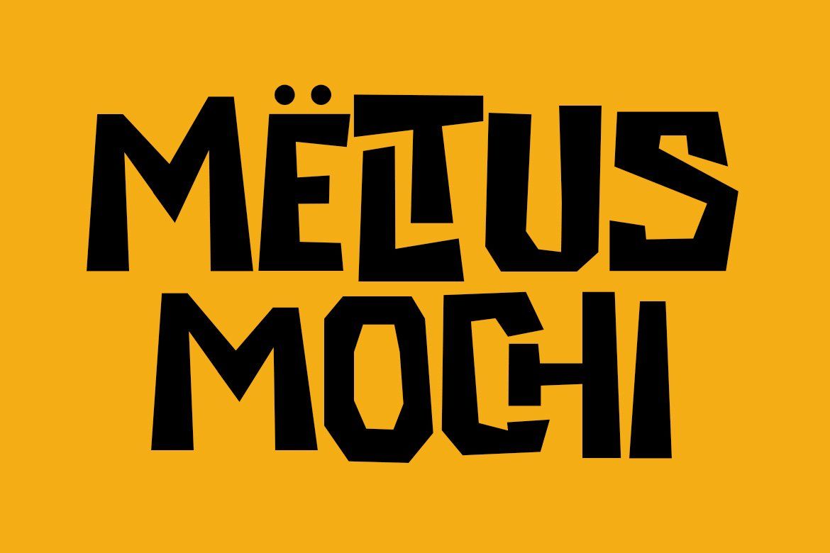 Nek Salma - Playful display font