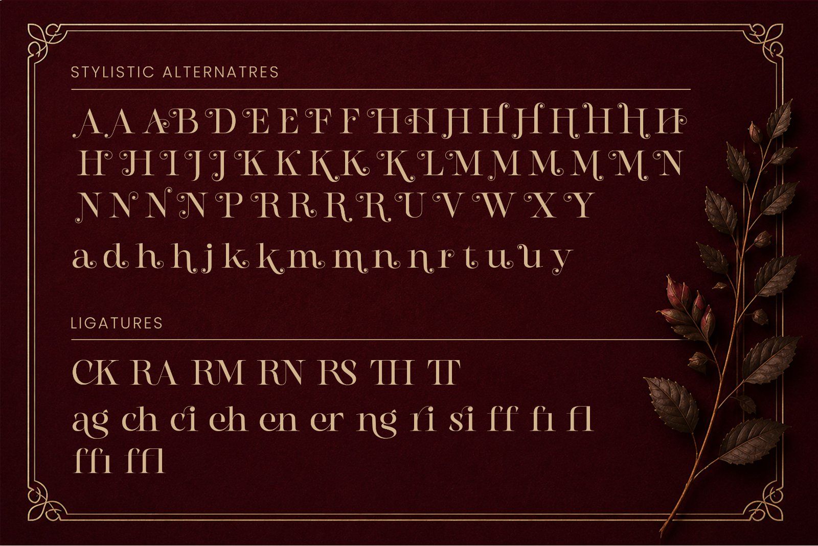 Gts Valier - Romantic Font — image 9