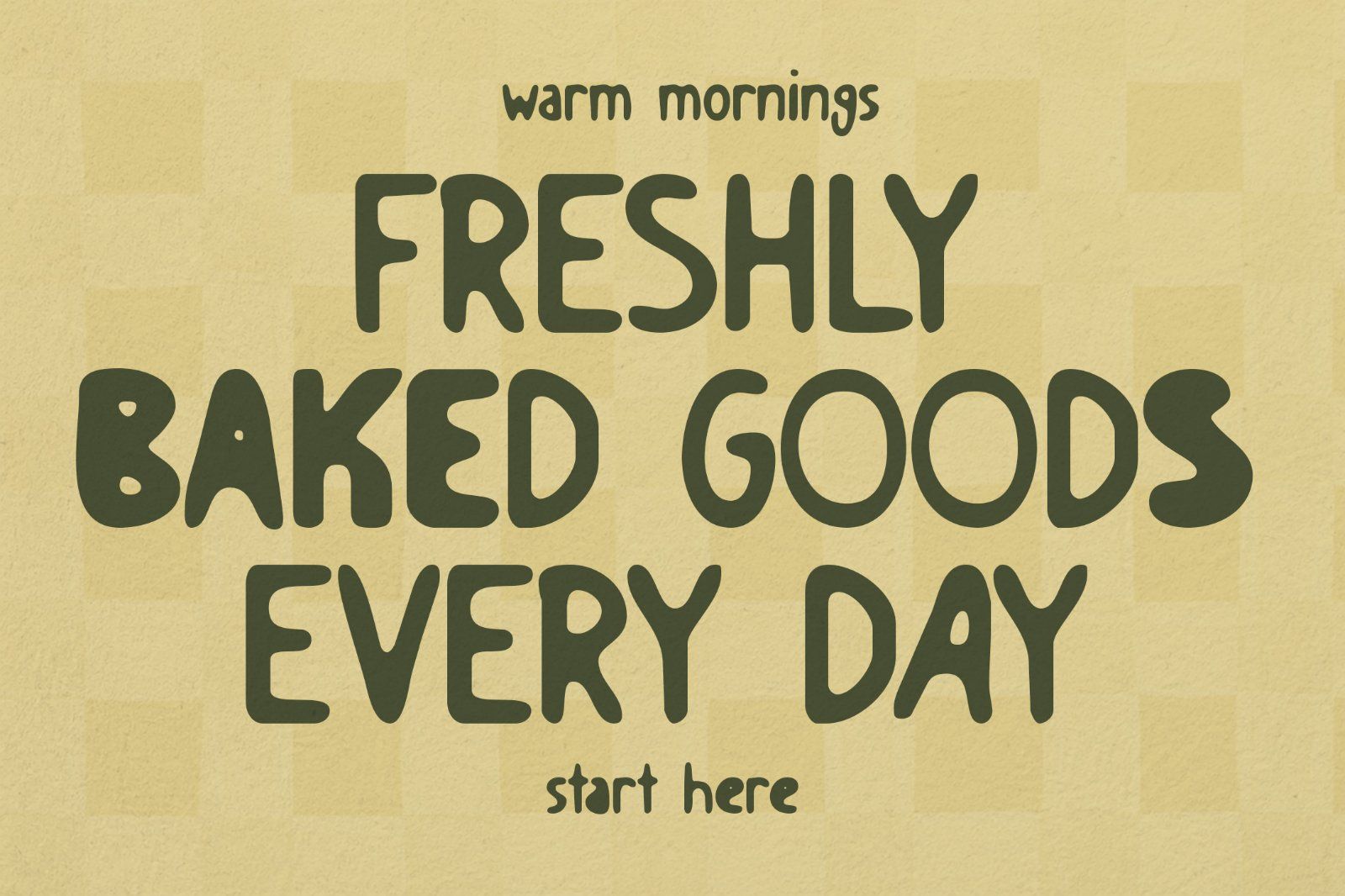 Finest Things – Soft Edged Handcrafted Font