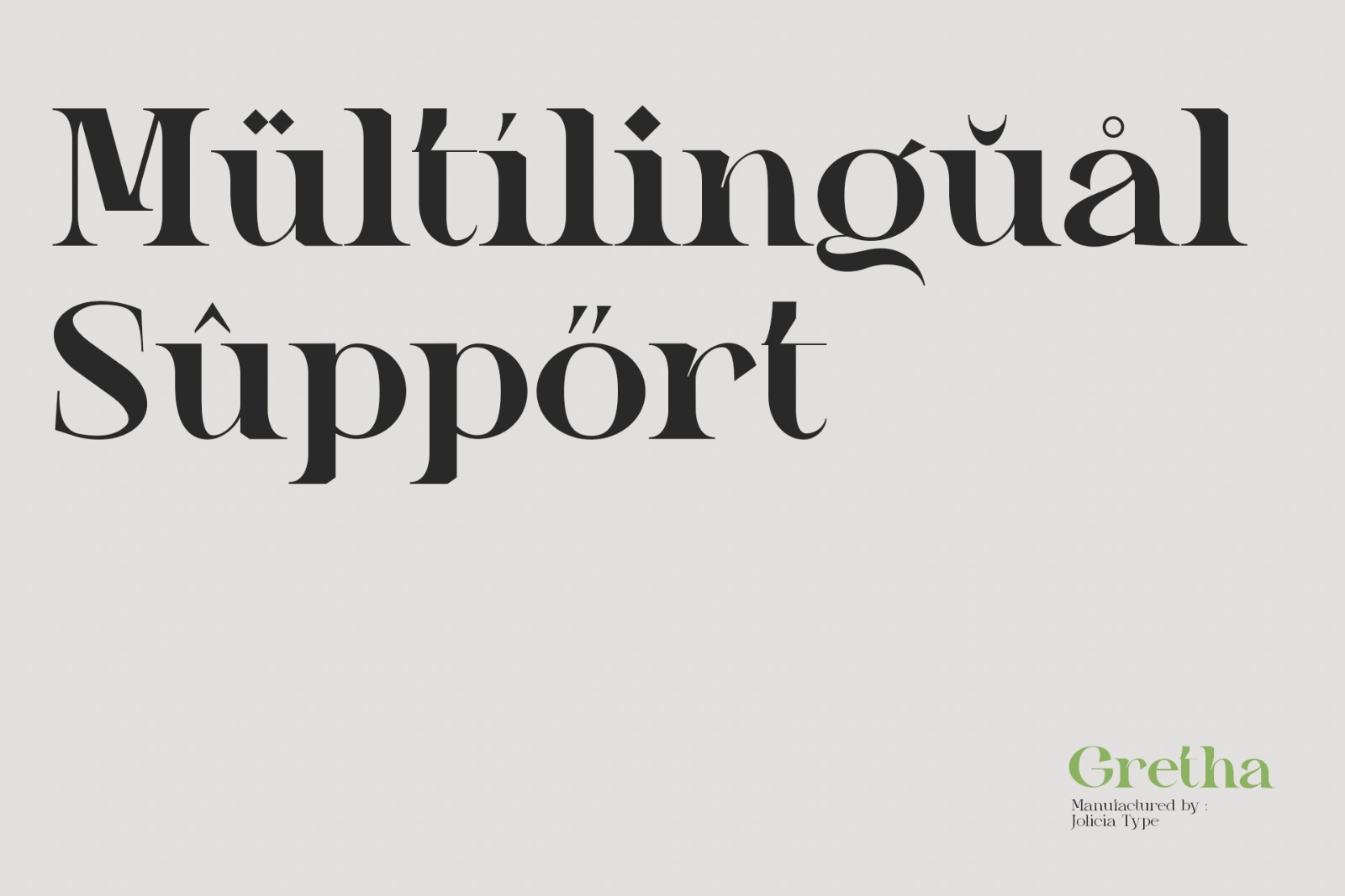 Gretha | Font Family — image 11
