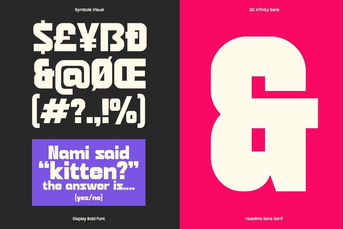 GC Infinity - Display Bold Sans — image 11