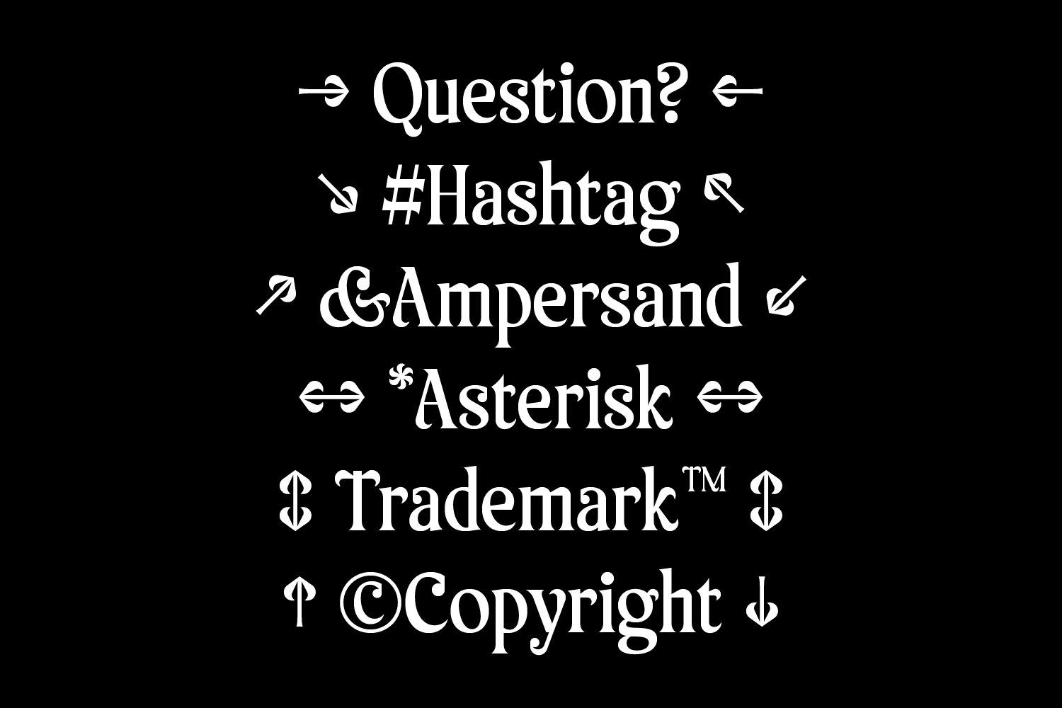 AO Tenko - Stylish Display Typeface — image 11