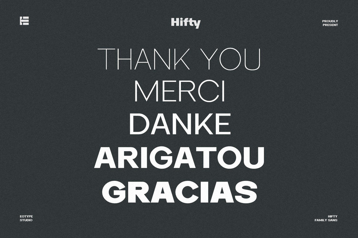 Hifty Family Font