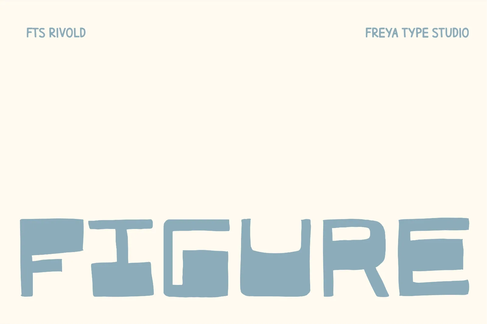 FTS Rivold - Raw Hand-chiseled Display Typeface — image 12