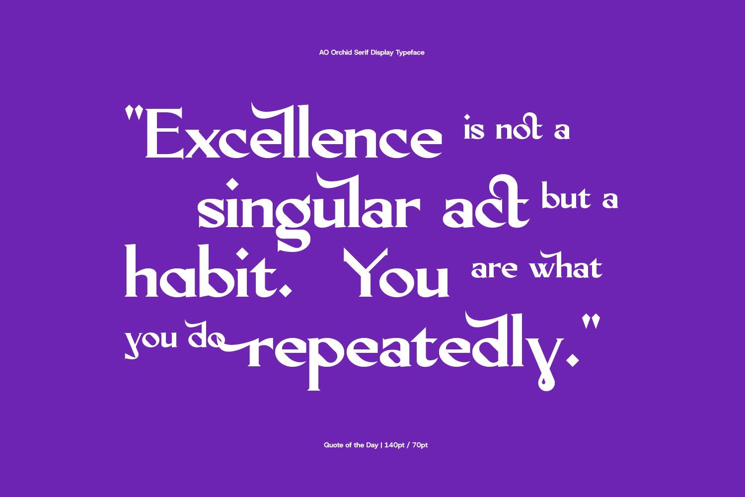 AO Orchid - Decorative Serif Typeface — image 12