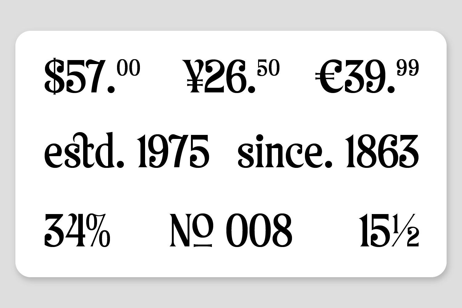 AO Tenko - Stylish Display Typeface — image 12