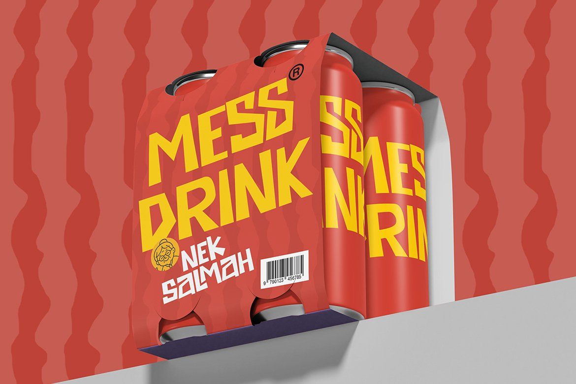 Nek Salma - Playful display font