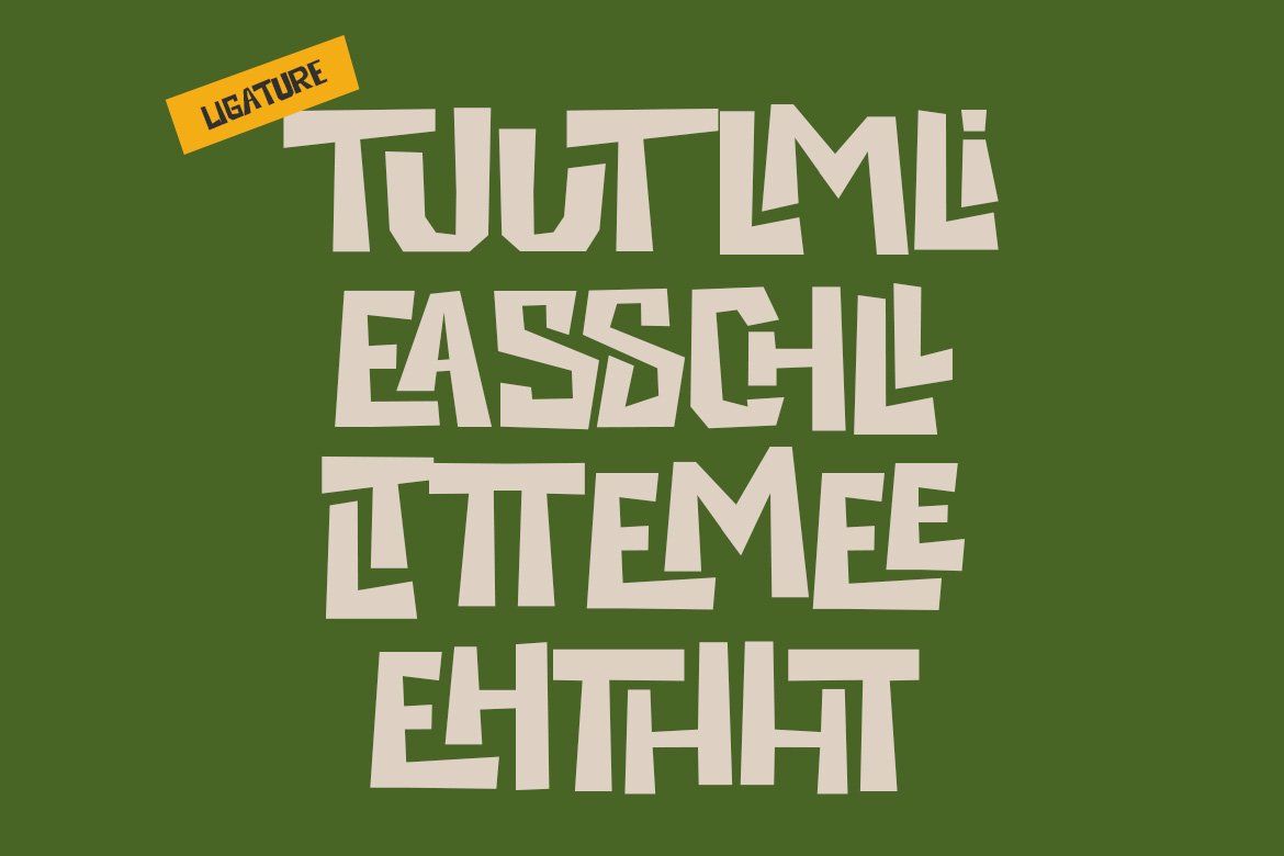 Nek Salma - Playful display font